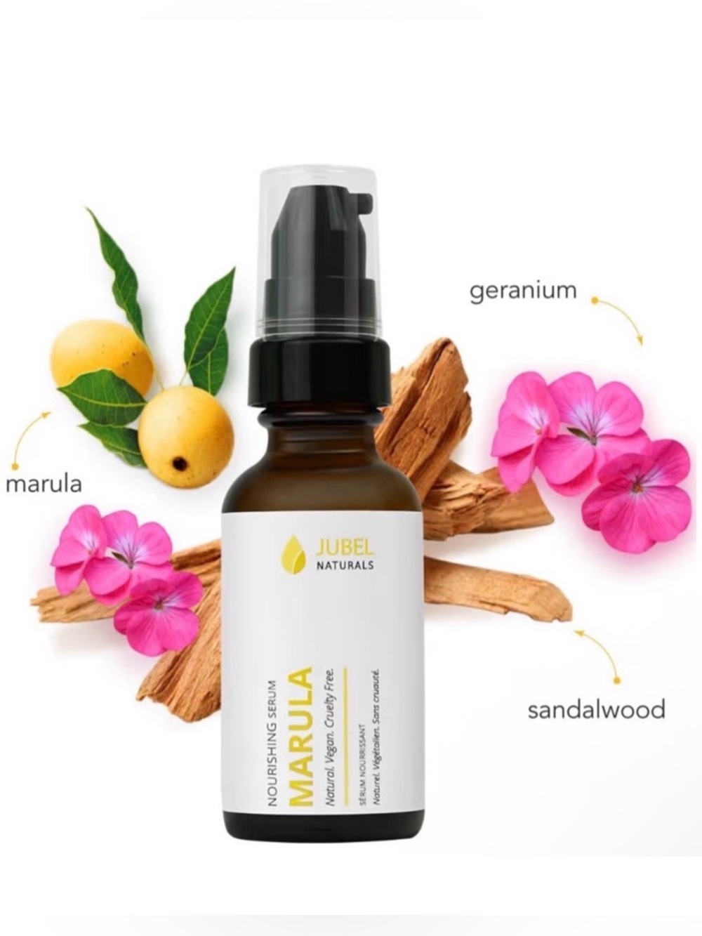 Jubel Naturals‎ Face Serum Marula With Vegan Hyaluronic Acid